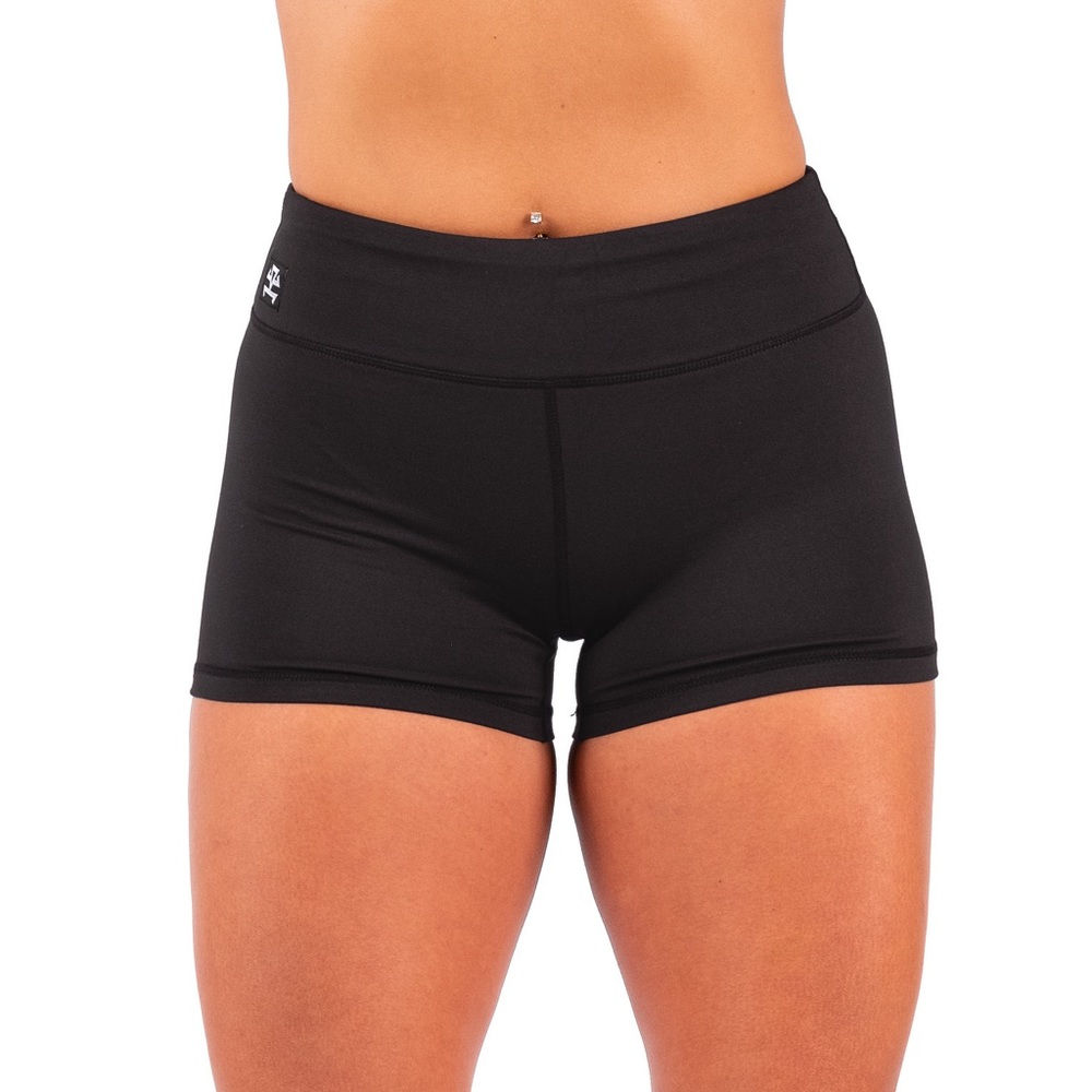 Rarr Built For Movement Black Booty Shorts